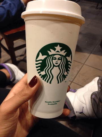 Starbucks Goes Green